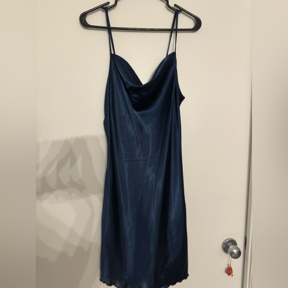 Bebe Cowl Neck Dress